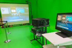 Vidéoprojection plateau
